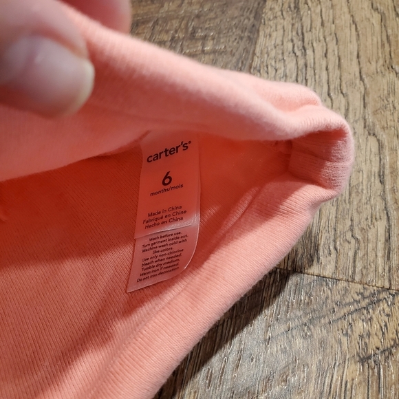 Carters 2 Beanies Baby Girl Boy Unisex Hat Pink Cat Face White Knot Mint Green - Picture 6 of 7